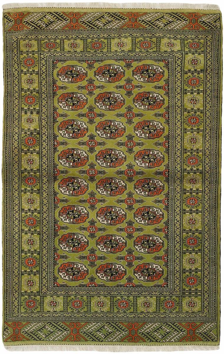 Orientteppich Turkaman 134x201 Perserteppich, Nain 6 Orientteppich Trading, rechteckig, / Handgeknüpfter Höhe: mm