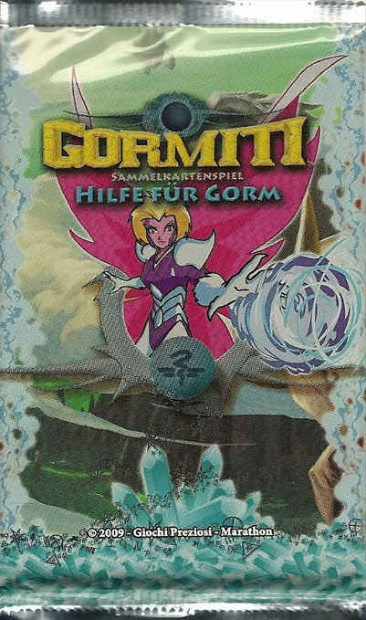 Konami Sammelkarte Gormiti Booster Serie 1 - Hilfe für Gorm