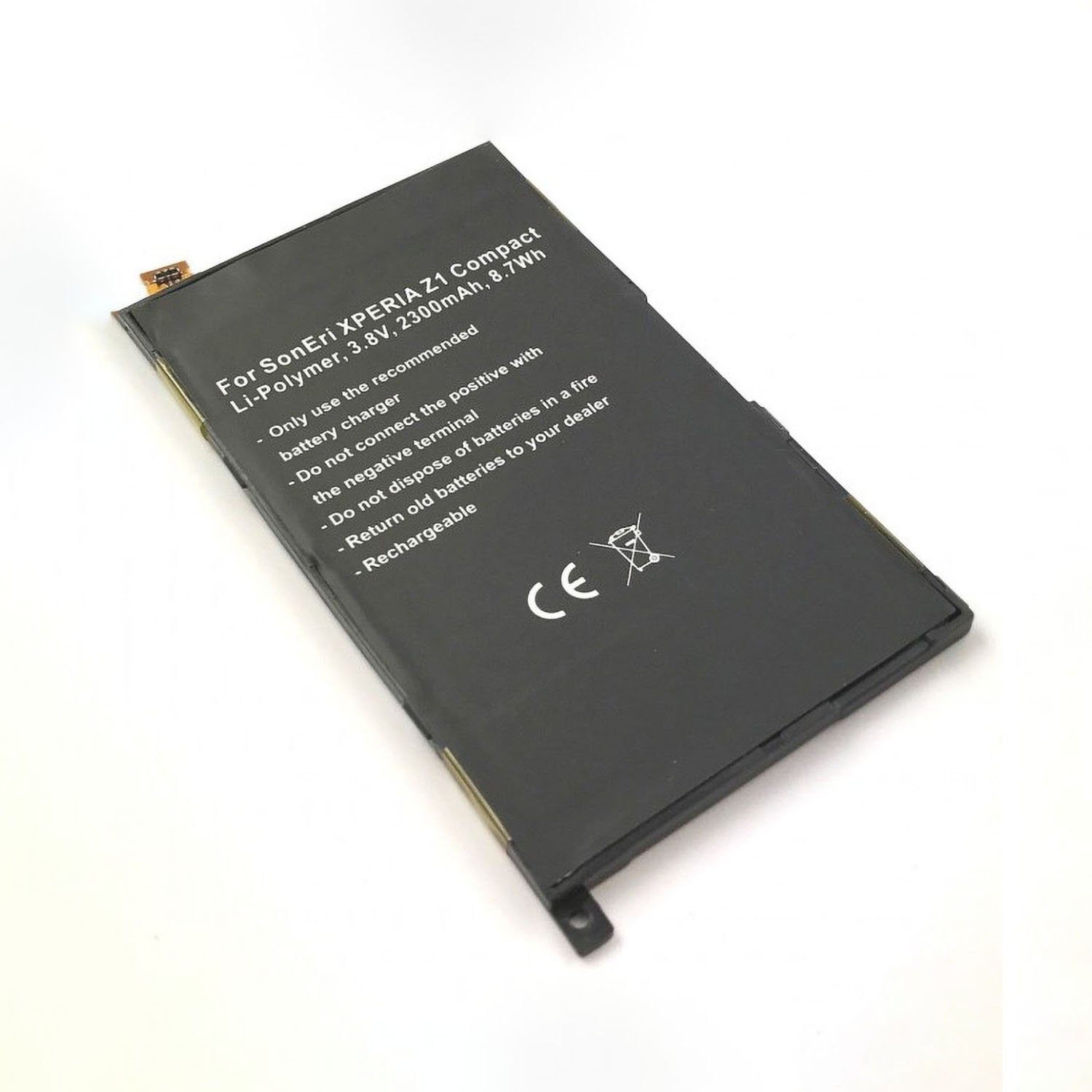 Akku kompatibel mit Sony Xperia Z1 Compact Akku Akku 2300 mAh (1 St)