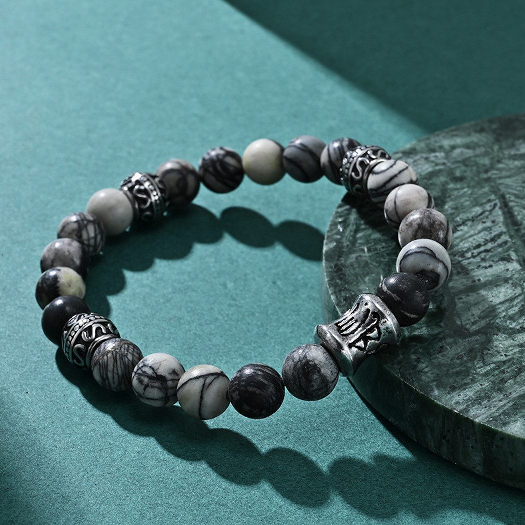 RAIKOU Armband aus Naturstein – Lava- günstig online kaufen