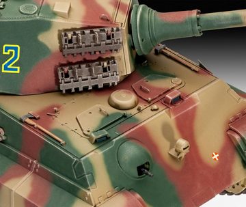 Revell® Modellbausatz Modellbausatz Tiger II Ausf. B Henschel Turm Maßstab 1:35 331 Teile, Maßstab 1:35, (Set, 331-tlg)
