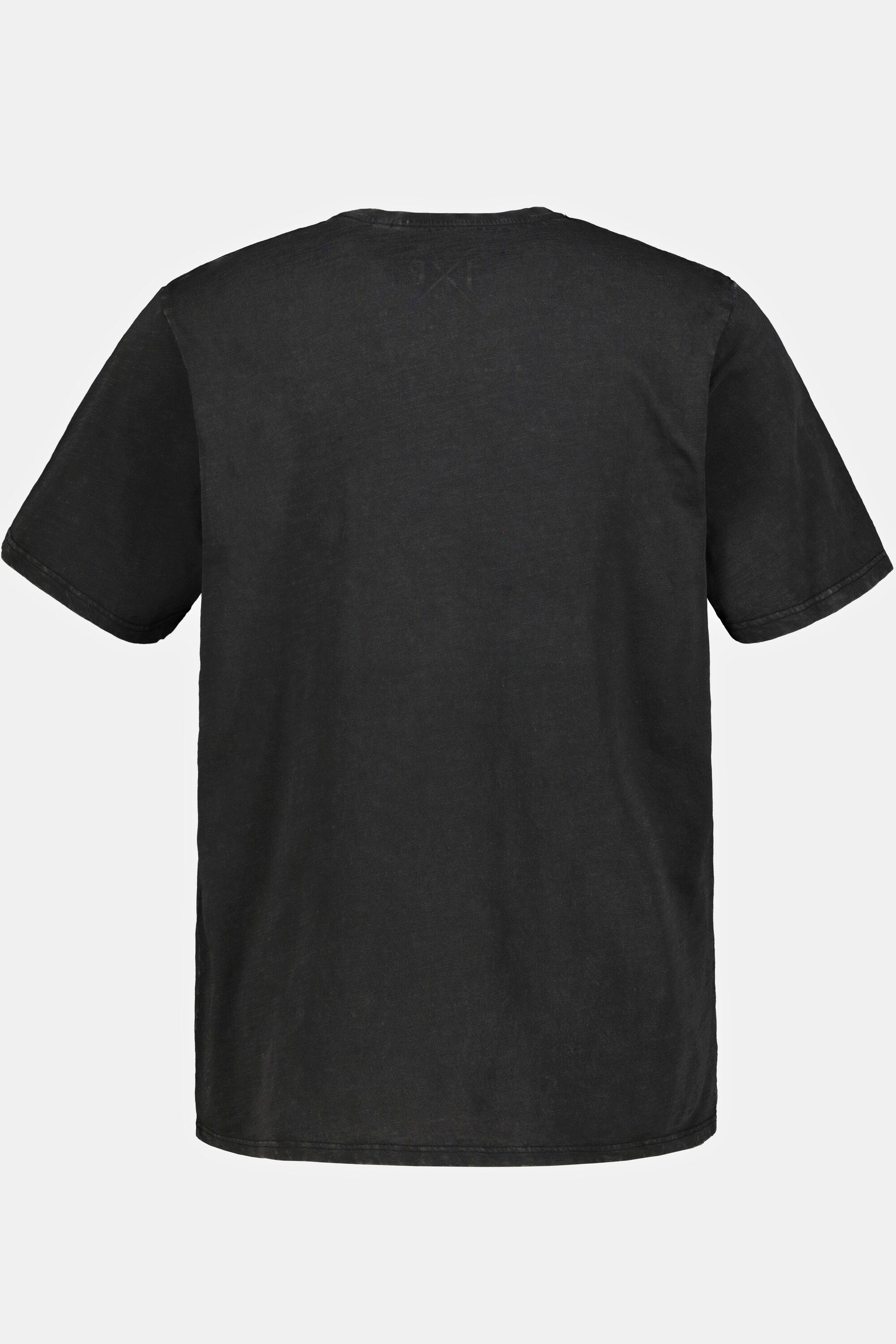 Look JP1880 Flammjersey Halbarm T-Shirt T-Shirt schwarz Vintage