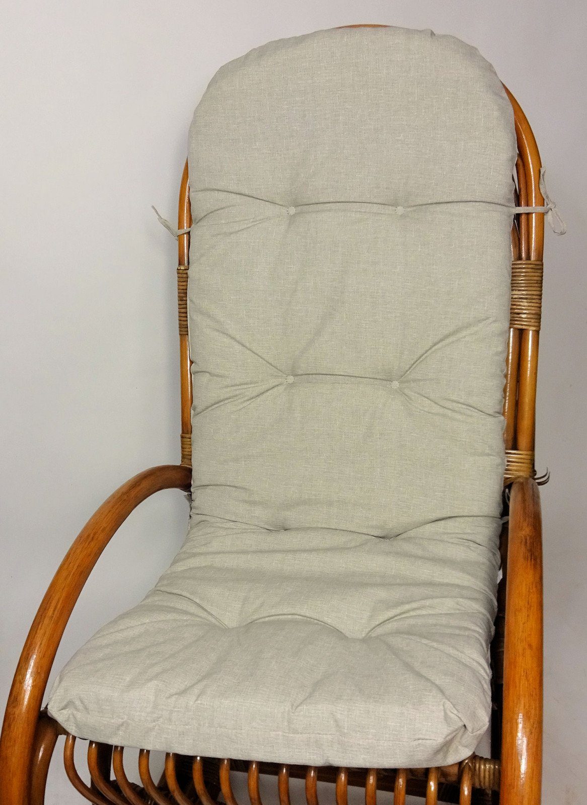 Rattani Polsterauflage Polster für Rattan Schaukelstuhl, Sesselauflage 125 günstig online kaufen