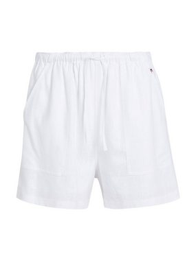 Tommy Jeans Shorts TJW LINEN SHORT mit Tommy Jeans Flagge