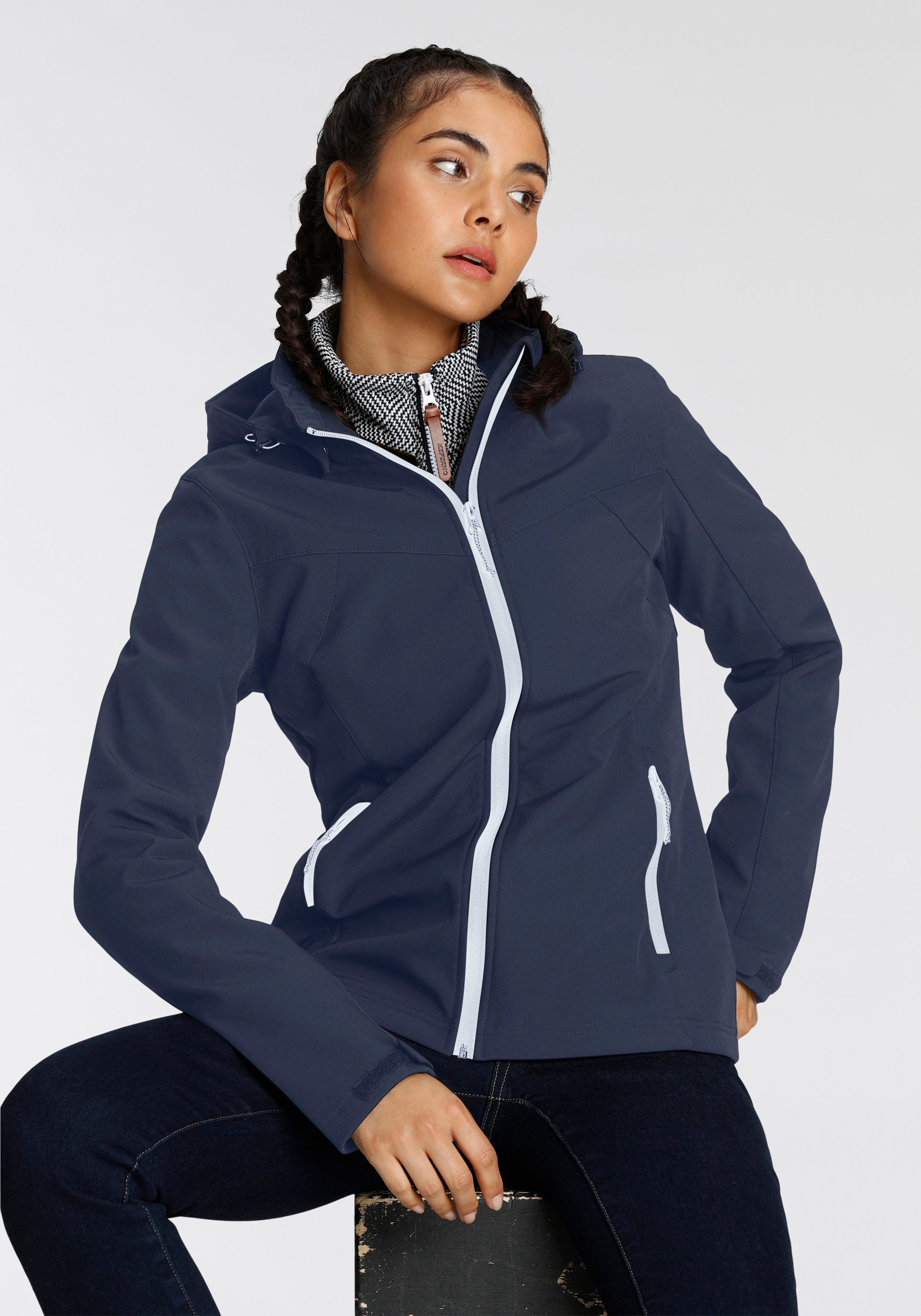 Icepeak Softshelljacke BRENHAM (1-St) Winddicht & günstig online kaufen