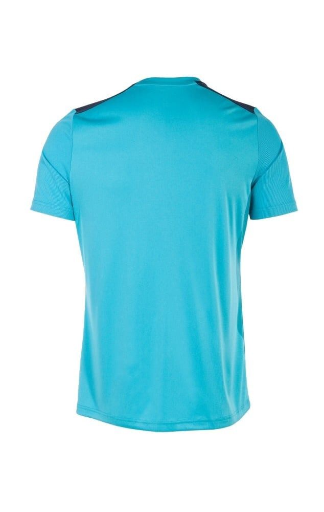 Joma T-Shirt Championship VII (leicht, atmungsaktiv) türkis/marineblau Herren