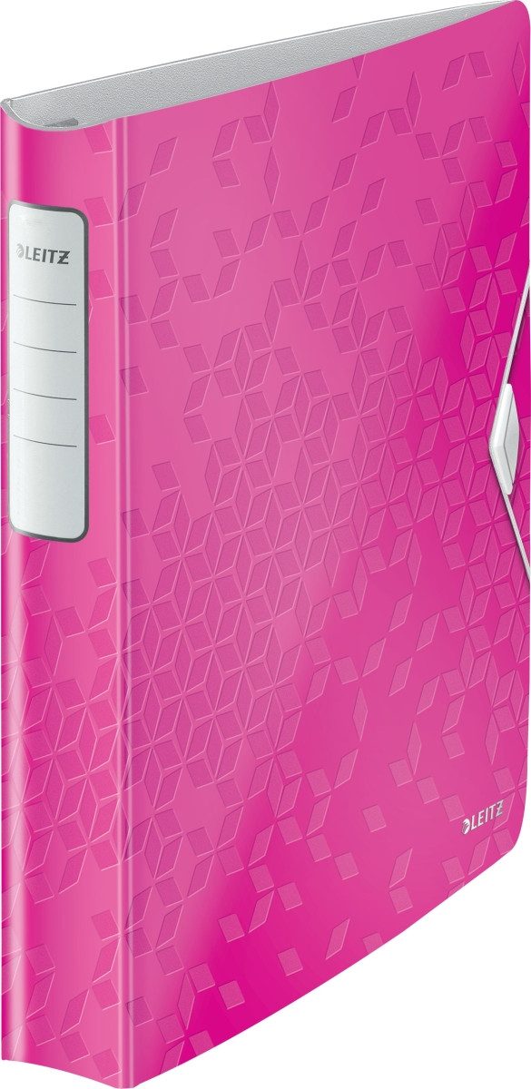 Präsentationsordner Ringbuch Active Wow A4 4 Ringe 30mm pink metallic