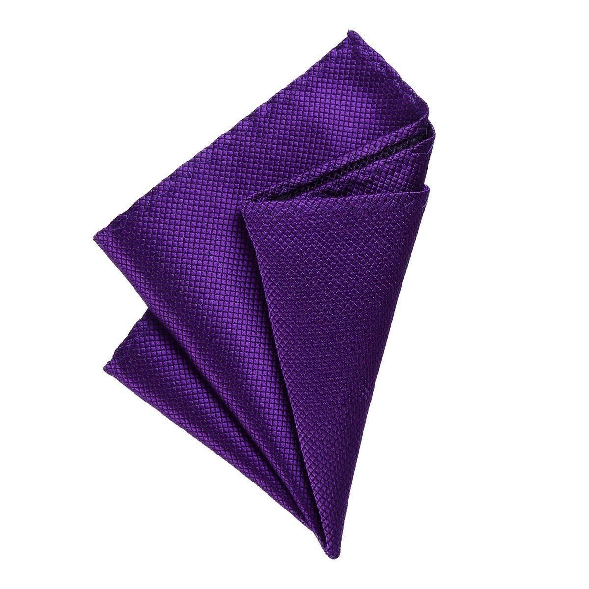 DonDon Einstecktuch DonDon Herren Einstecktuch, (Packung, 1-St), zum Falten, Seidenlook