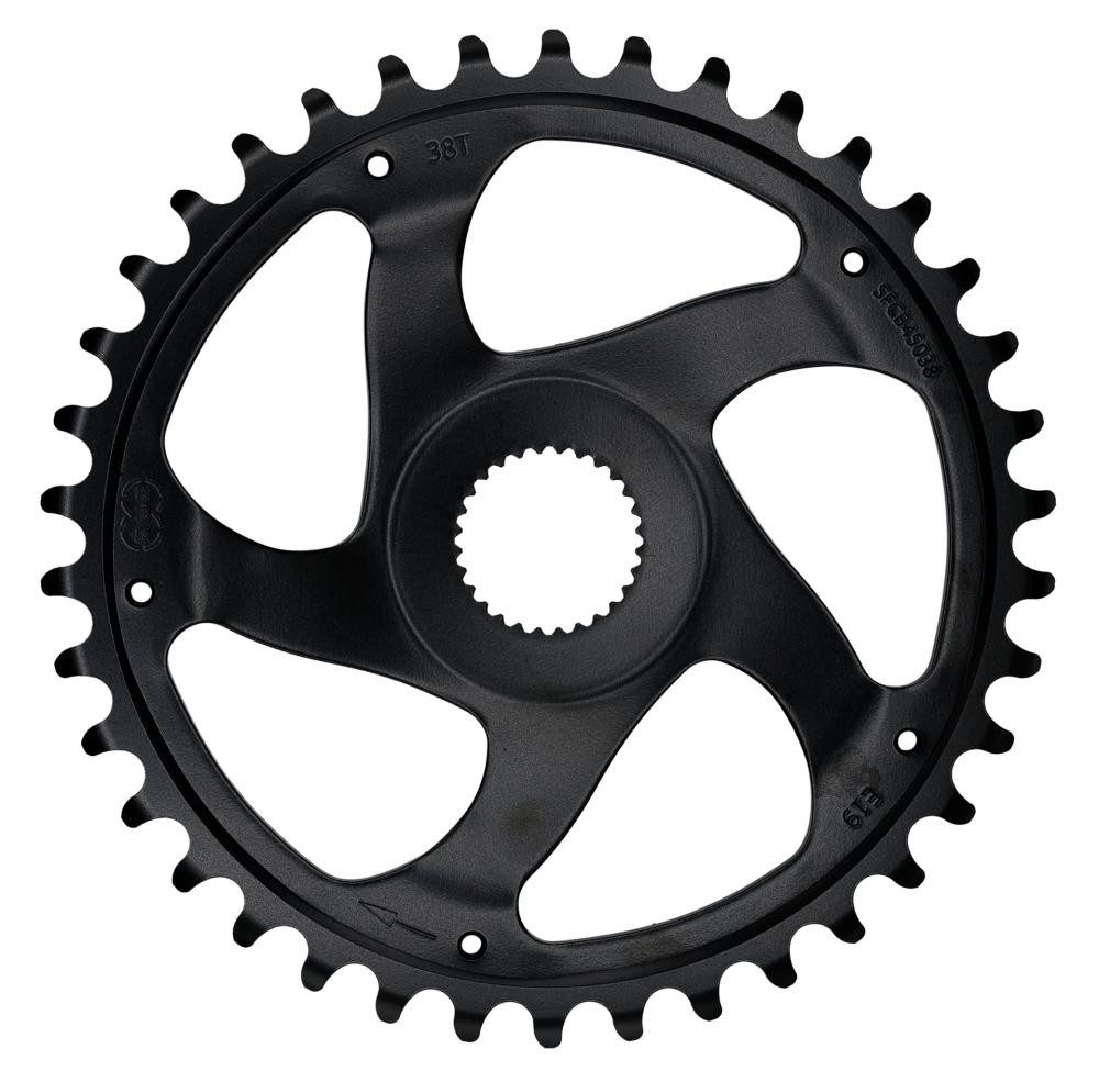 KMC Kettenschaltung KMC E-Bike Kettenblatt 40 Zähne 11/128" Direct Mount CrMo Schwarz - Bo