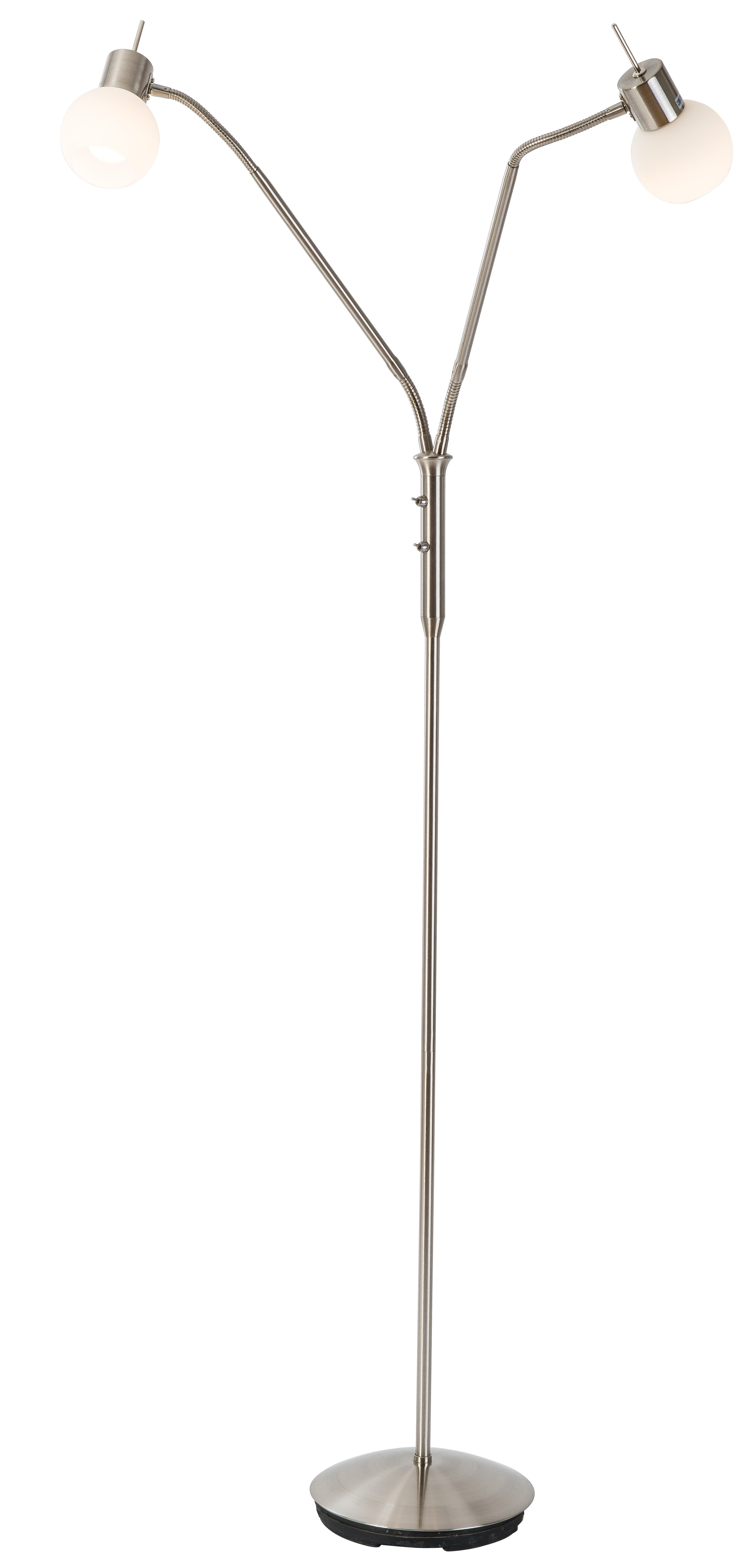 NOWA Stehlampe LOXY, Leuchtmittel wechselbar, Warmweiß, Stehleuchte/Wohnzimmer/Schlafzimmer/Flur