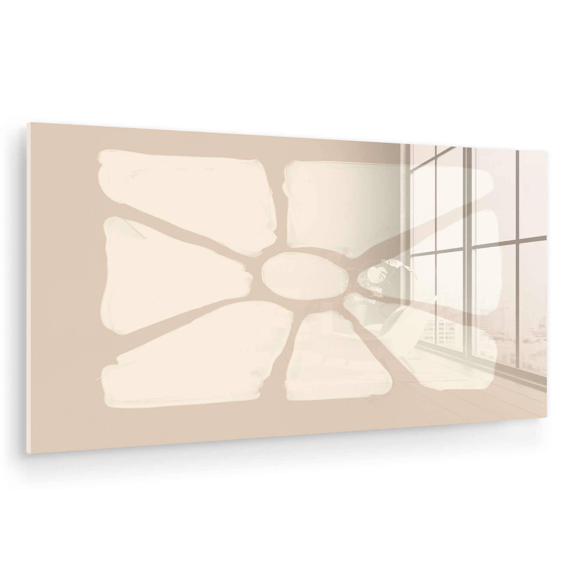 MuchoWow Acrylglasbild Blumen - Pastell - günstig online kaufen