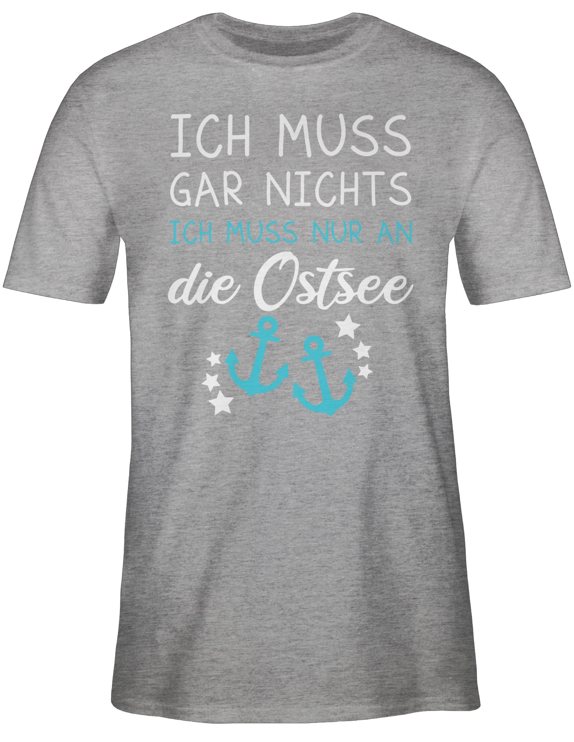 Shirtracer T-Shirt Ich muss gar nichts günstig online kaufen