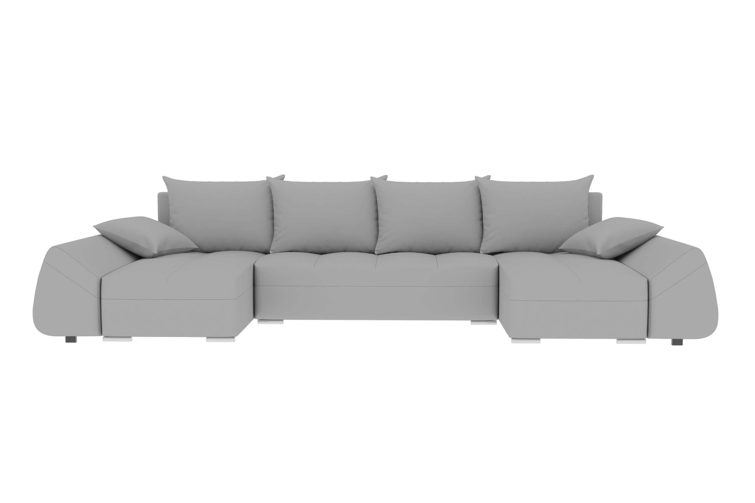 mit Bettkasten, Sofa, Modern Sitzkomfort, Stylefy mit Eckcouch, Madeira, Wohnlandschaft Design Bettfunktion, U-Form,
