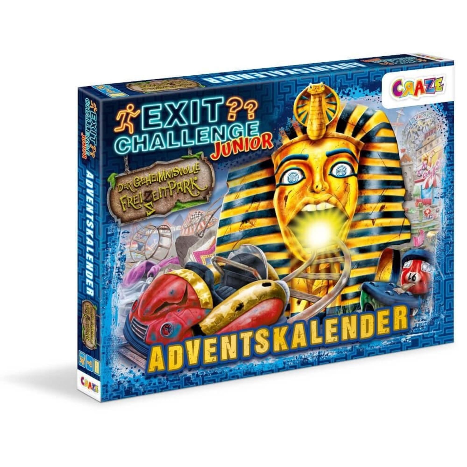 CRAZE Bücher-Adventskalender Календарі (Exit Challenge, 1-tlg)