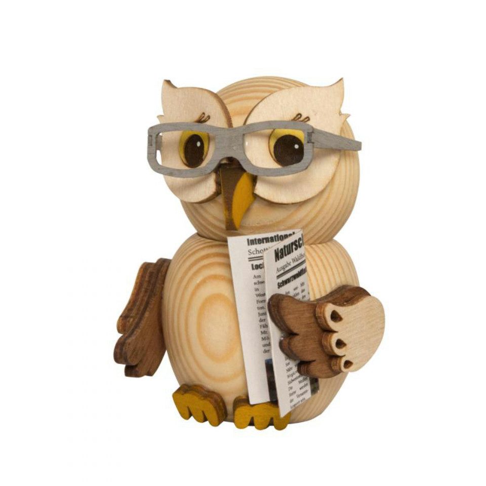 Kuhnert Sammelfigur Kuhnert Mini Eule mit Brille