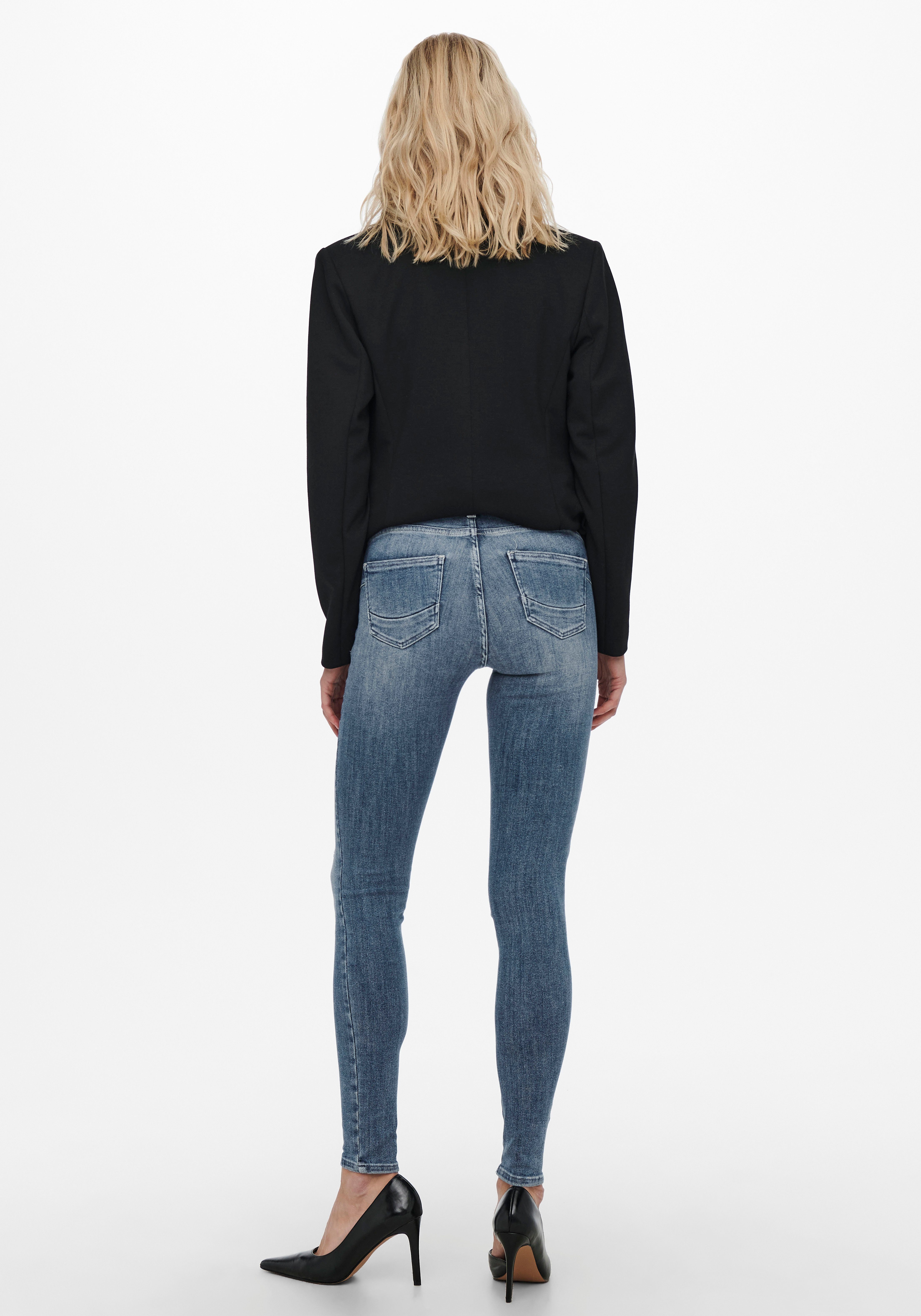 ONLY Skinny-fit-Jeans ONLPOWER LIFE MID PUSH günstig online kaufen