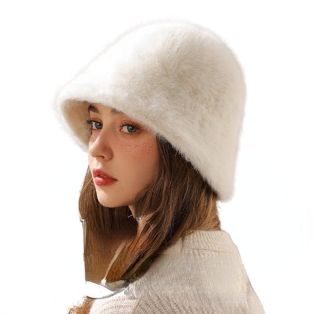 Blusmart Plüschmütze Damen-Plüschmütze für Herbst/Winter (Ohren-/Kopfschutz günstig online kaufen