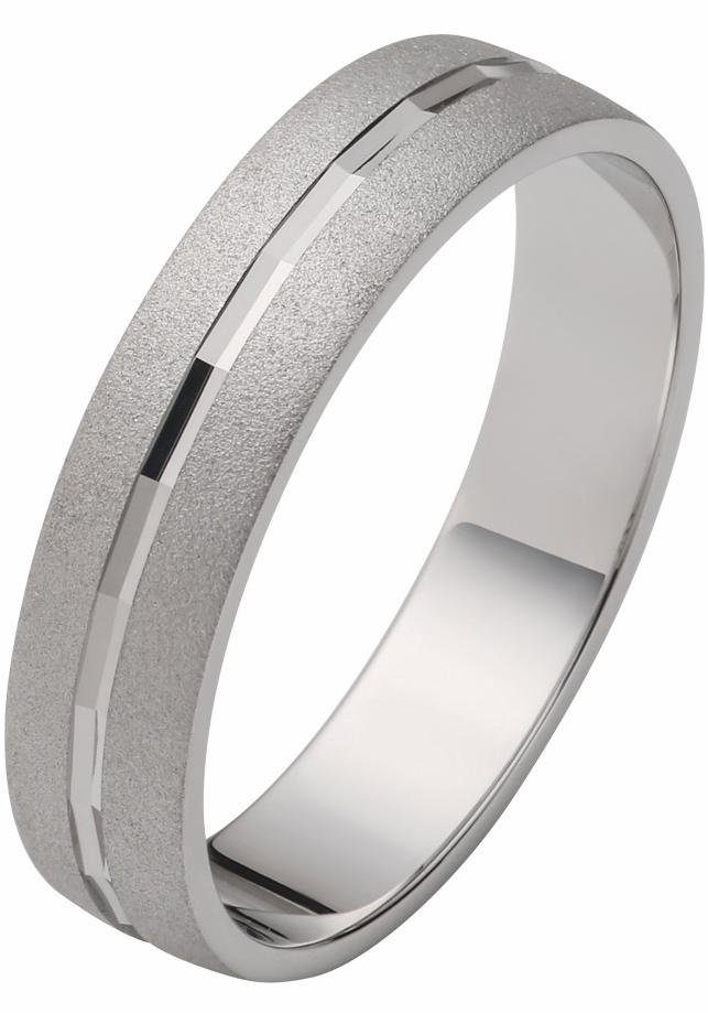 Firetti Trauring Schmuck Geschenk Hochzeit Ehering "LIEBE", wahlweise mit oder ohne Zirkonia (synth)