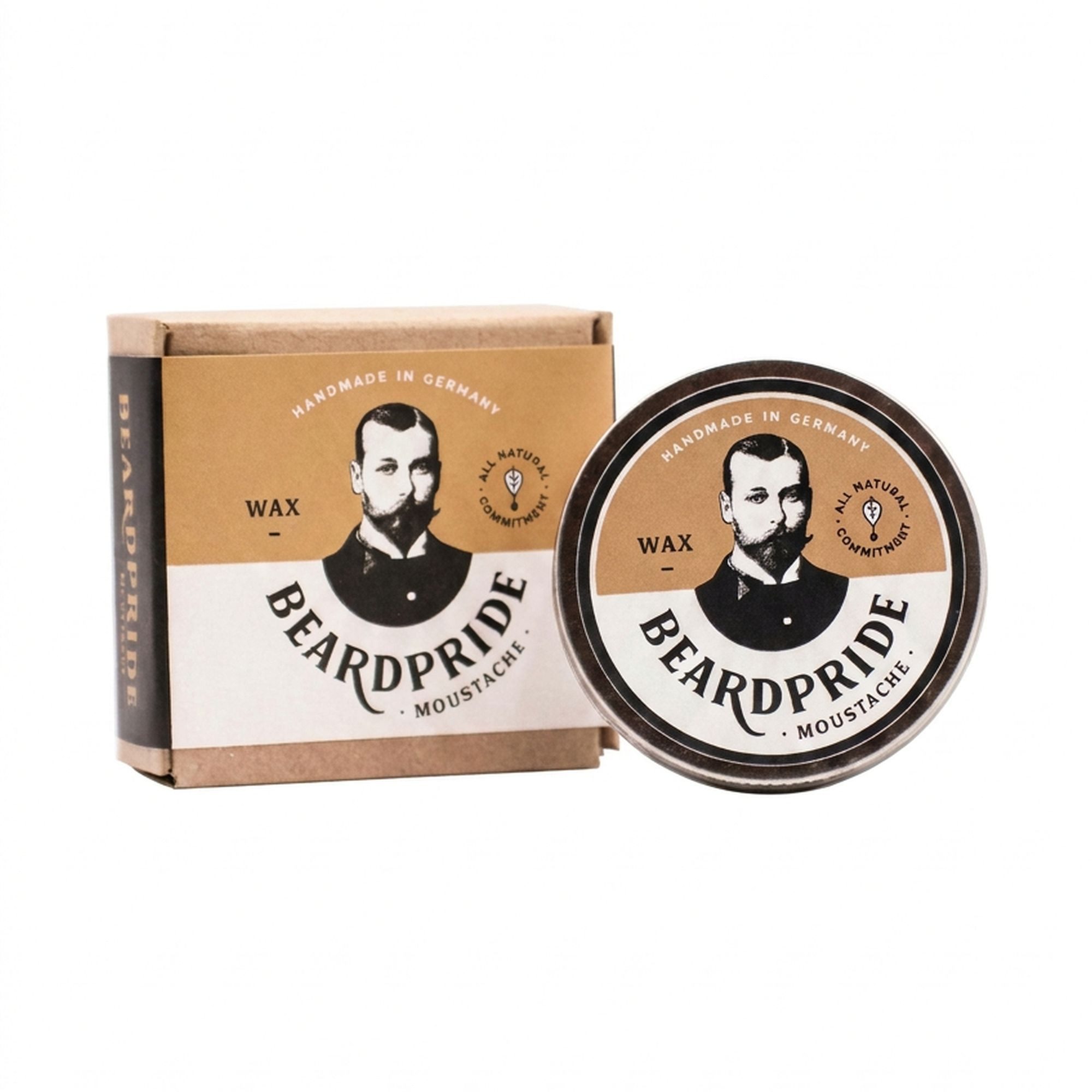 Beardpride Bartwachs Moustachewax, 1-tlg.