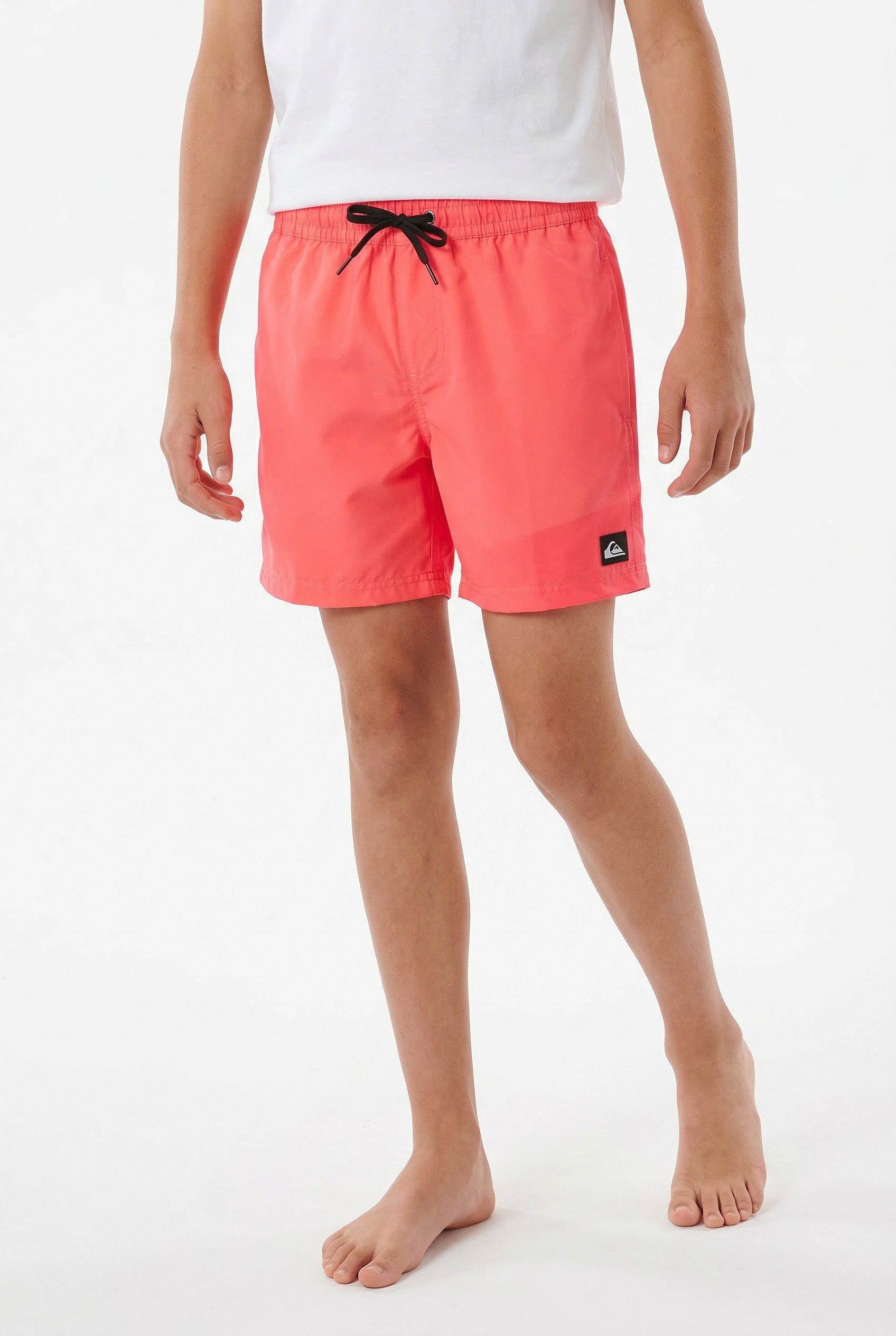 Quiksilver Badeshorts EVERYDAY VOLLEY YTH 14 für Kinder und Jugendliche, unifarbenes Design, mit Badge
