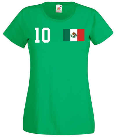 Youth Designz T-Shirt Mexiko Damen T-Shirt mit trendigem Motiv