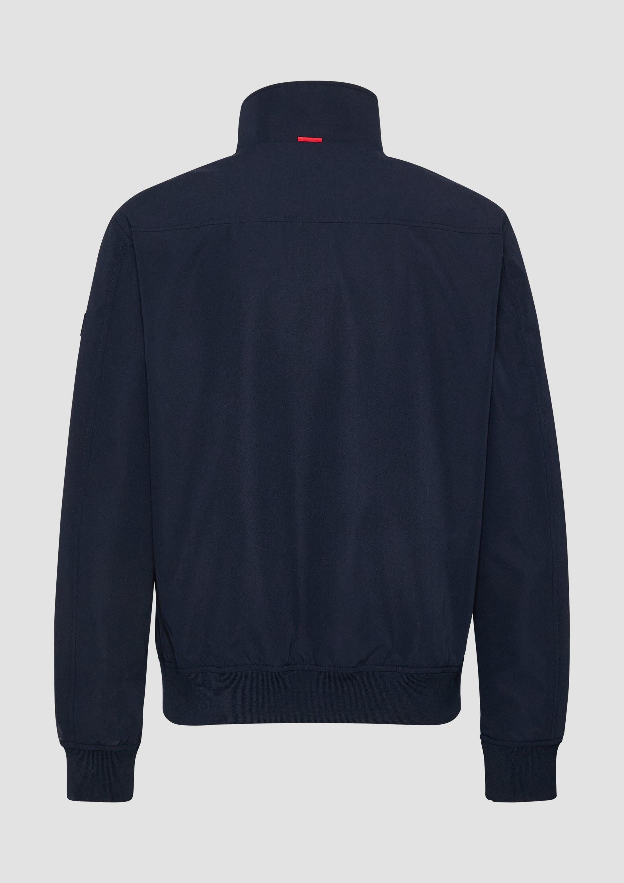 s.Oliver Funktionsjacke Outdoor-Jacke Sportiver Blouson mit Stehkragen und Rippbündchen