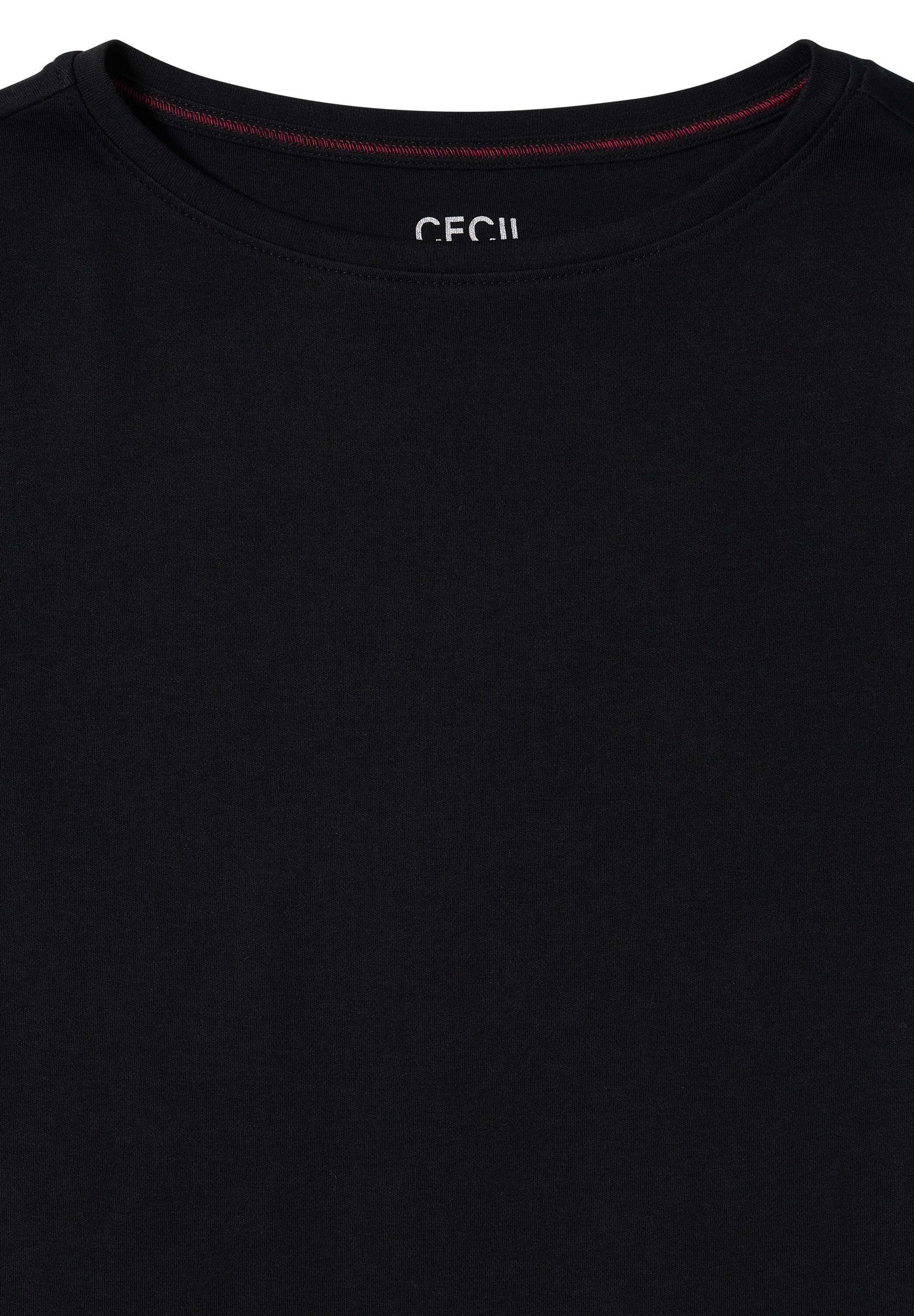 CECIL 3/4-Arm-Shirt mit U-Boot-Ausschnitt