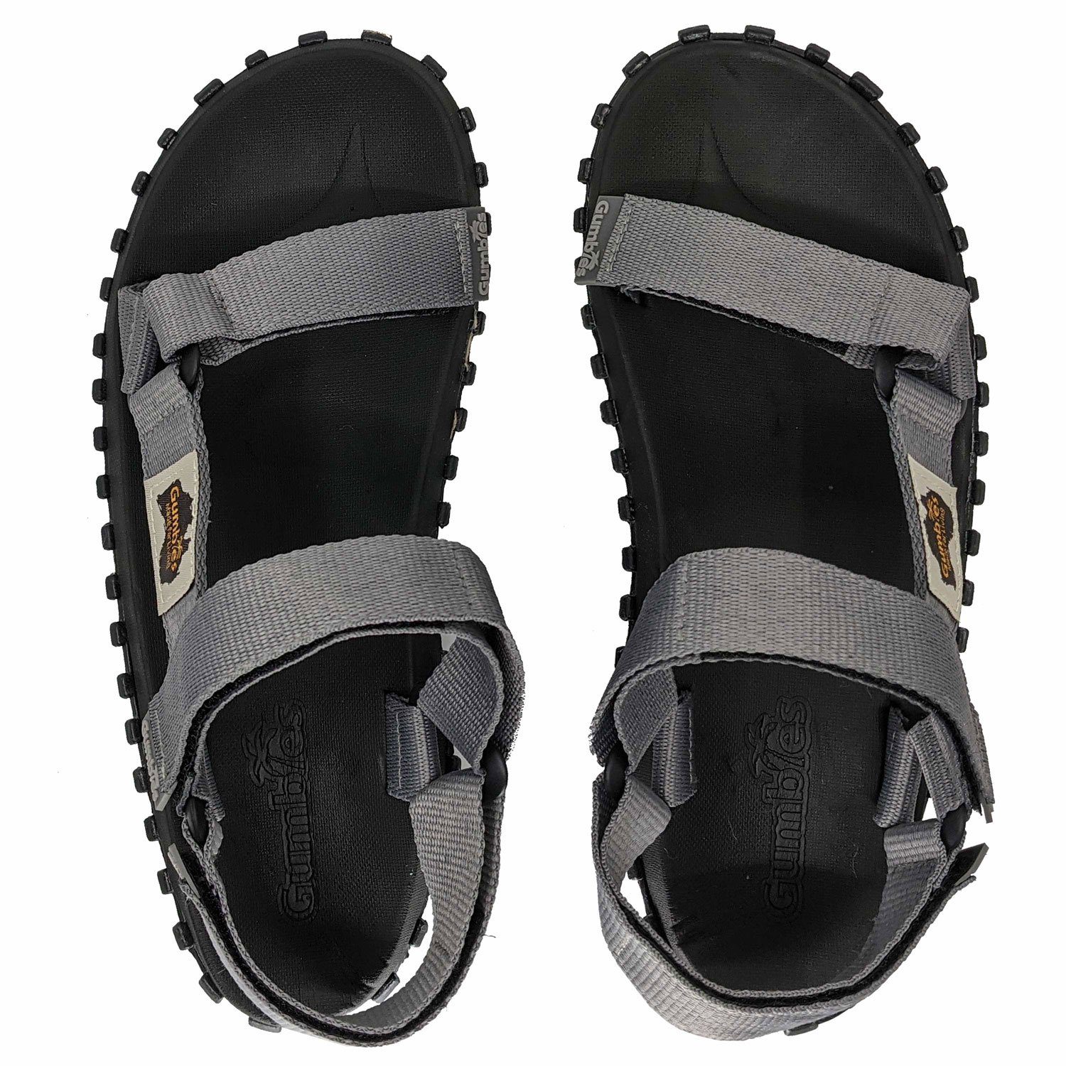 Gumbies Scrambler in Grey Sandalette Hergestellt aus recycelten Materialien