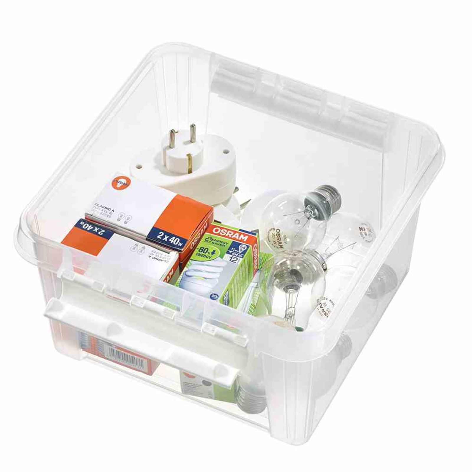Orthex Aufbewahrungsbox Clipbox transparent 8 l SmartStore Home 12