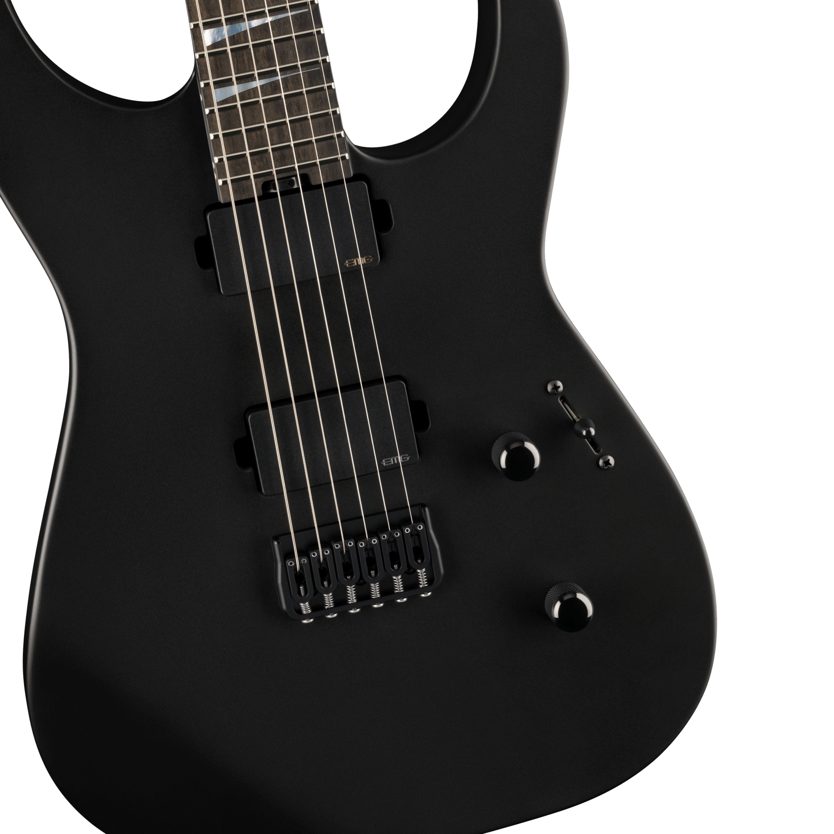 Jackson E-Gitarre, E-Gitarren, Andere Modelle, American Series SL2MG HT SBK Satin Black - E-Gitarre