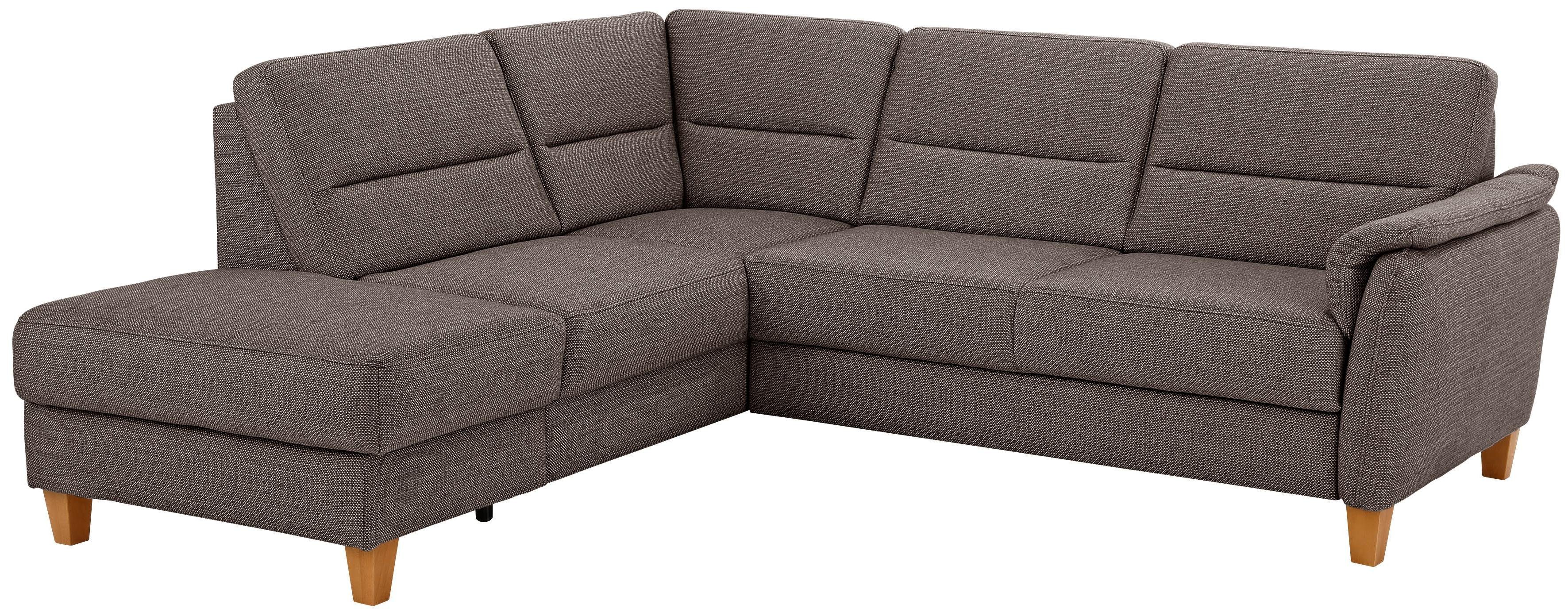 Home affaire Ecksofa Palmera L-Form, Federkern, günstig online kaufen