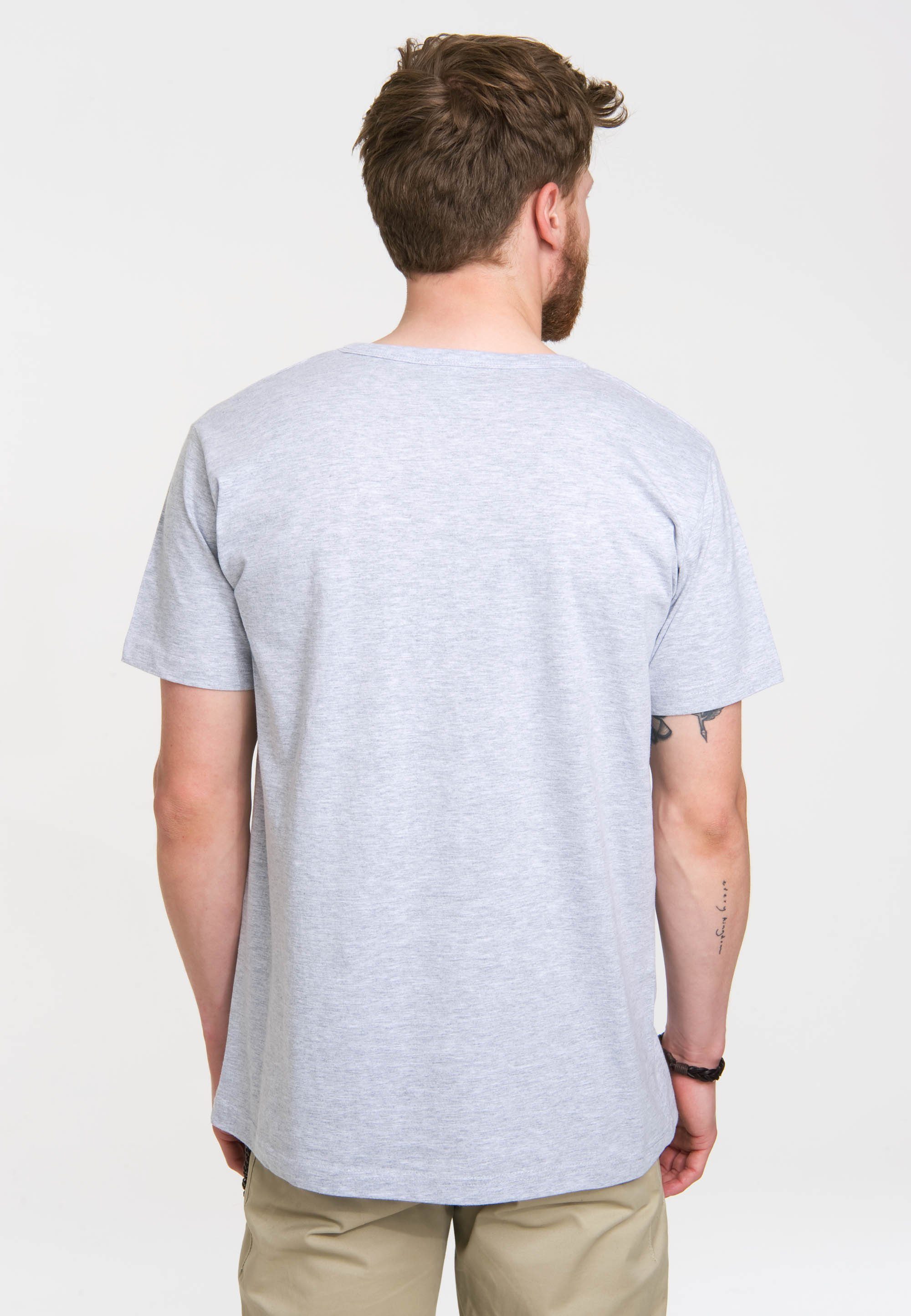 LOGOSHIRT T-Shirt Asterix & Obelix mit coolem Retro-Print