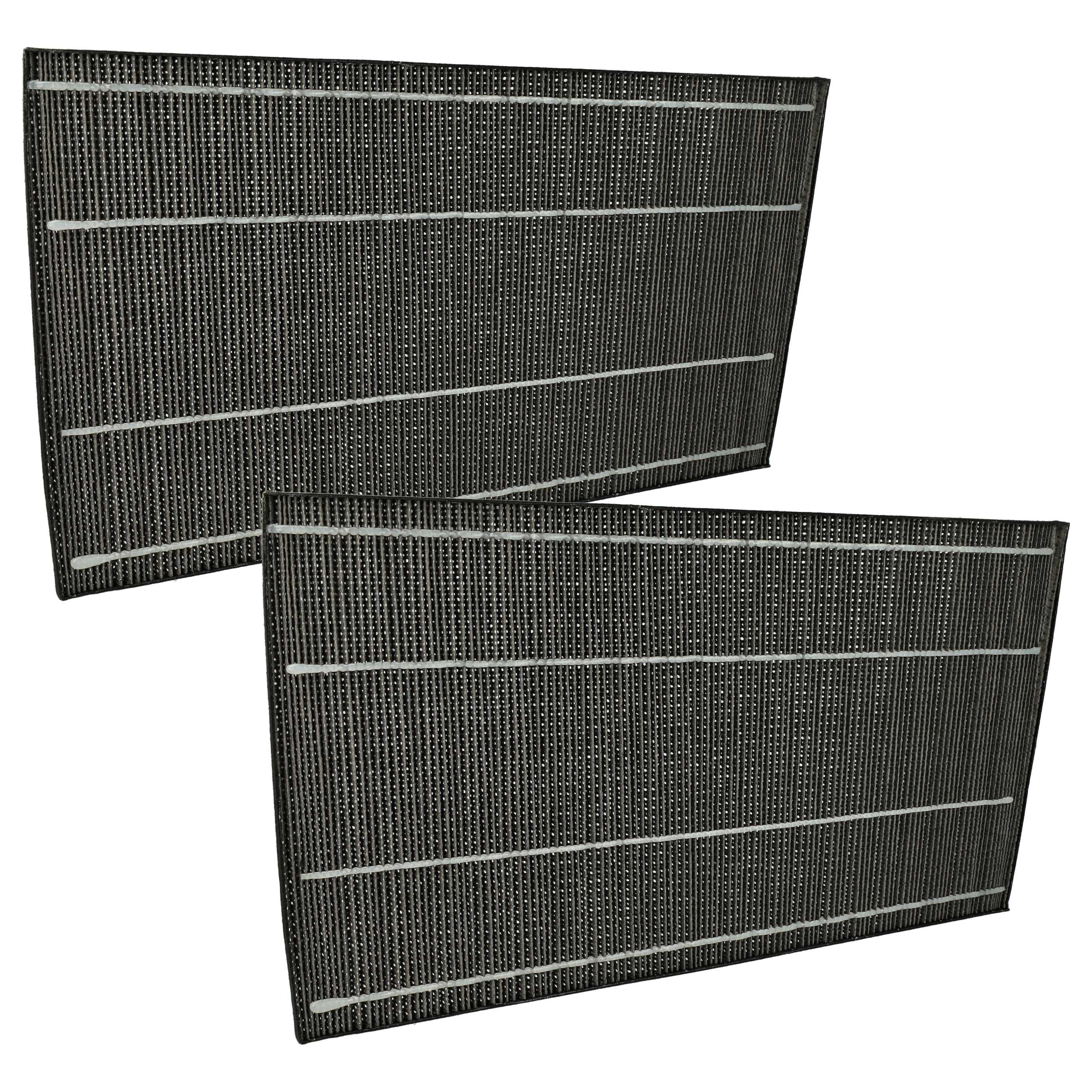 vhbw Aktivkohlefilter Ersatz für Sharp FZ-A61DFR für Luftreiniger, Zubehör für Sharp Sharp FZ-A61DFR