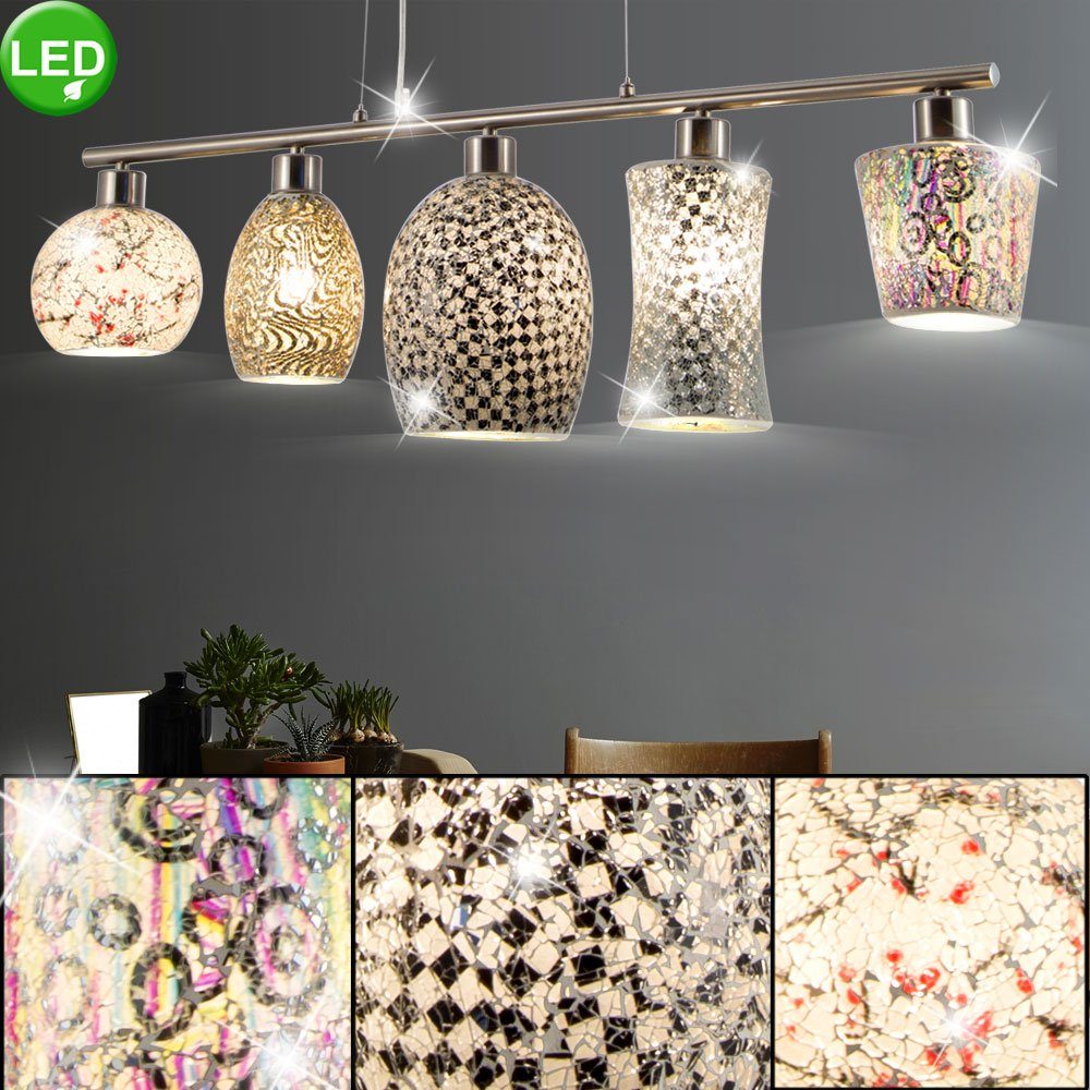 Luxus Decken Lampe Mosaik Pendel Leuchte Ess Schlaf Zimmer Hänge Beleuchtung E27 
