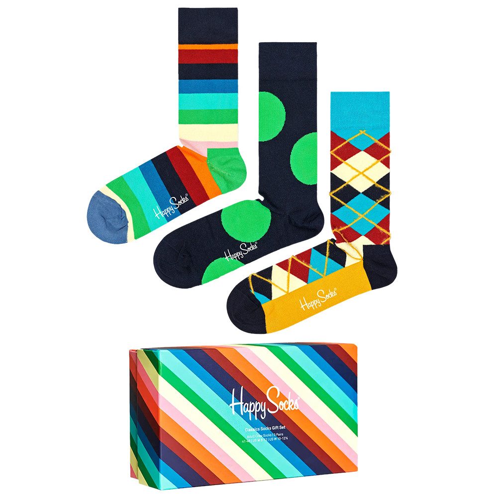 Happy Socks Socken Classic Gift günstig online kaufen