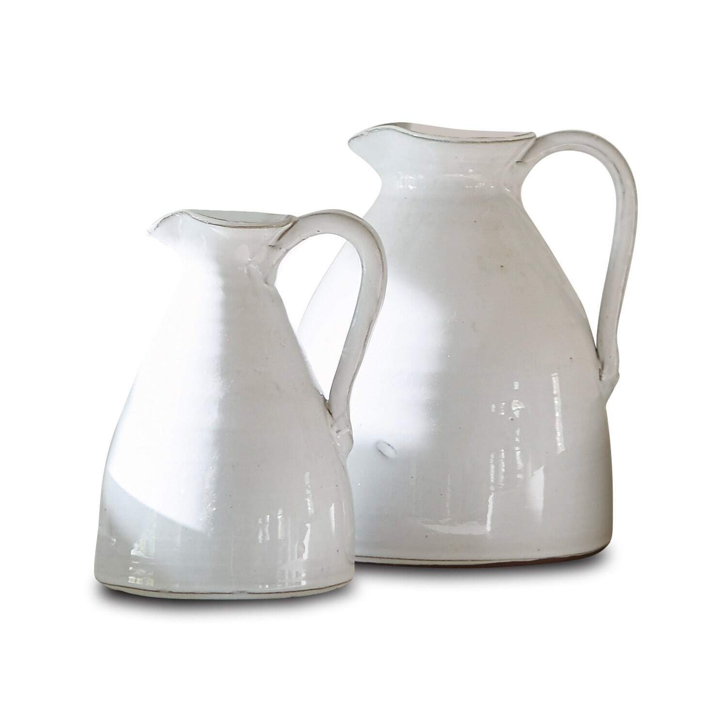 Mirabeau Tischvase Vase 2er Set Yarick weiß