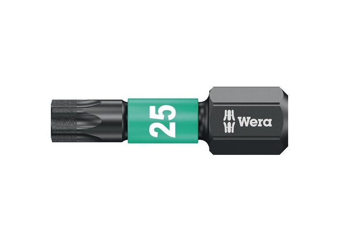 Wera Bit-Set Bit 867/1 IMP DC T25 Länge 25 mm 1/4 ″ C6 3 Impaktor DC