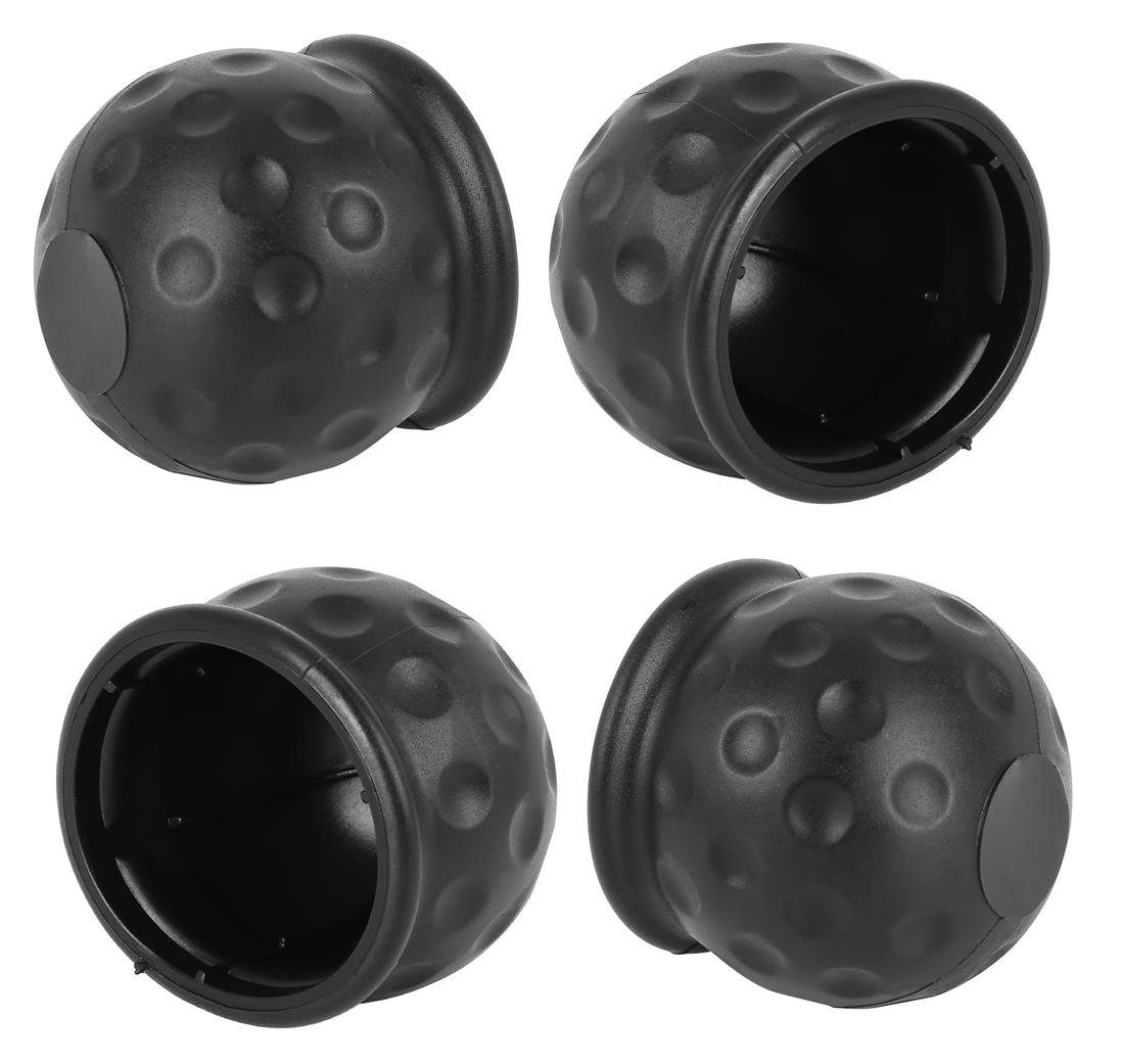 BAYLI Abdeckkappe 4 x Anhängerkupplung Schutzkappe Gummi, AHK Kappe in  Golfball-Form