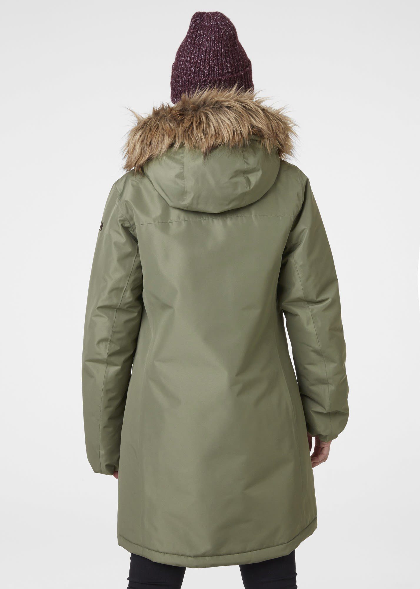 Parka Damen Hansen Anorak Helly Anorak W Green Lav Helly Winter Hansen Aden