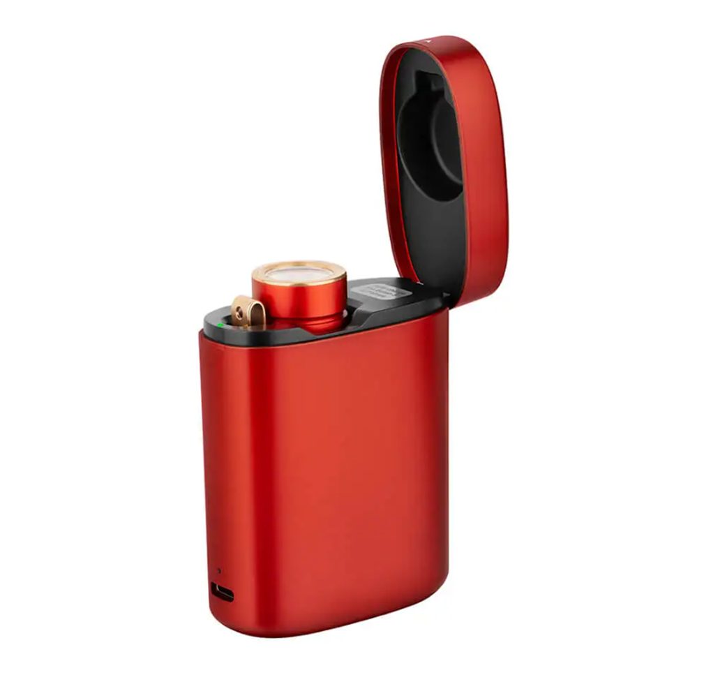 Outdoor, rot Lichtmodi 6 Baton für Mini Taschenlampe Camping Drahtlosem OLIGHT mit mit Funktion, Timing Ideal LED OLIGHT Kit 3 Ladecase, IPX8, LED Taschenlampe