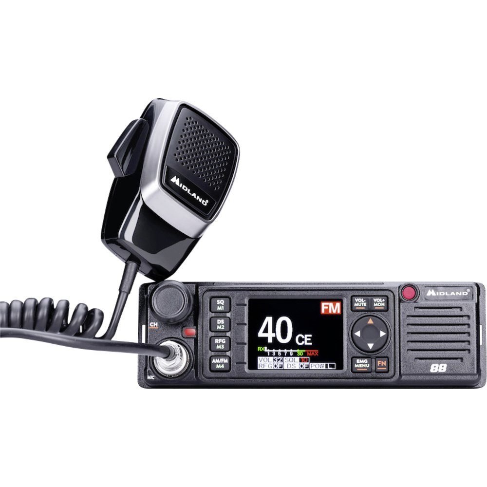 Midland Funkgerät Midland M 88 CB Multistandard M88 M-Serie C1435 CB-Funkgerät