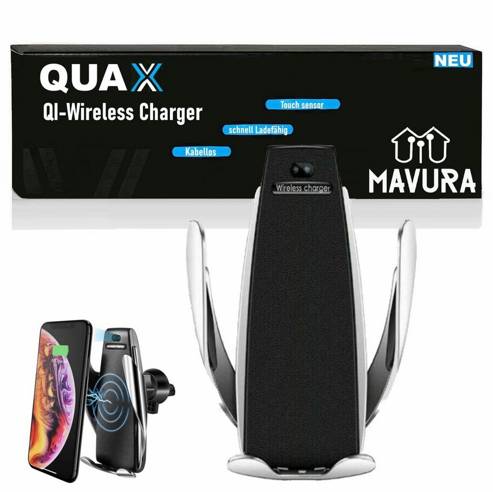 MAVURA QUAX QI Wireless Charger Auto Handy Halterung Wireless