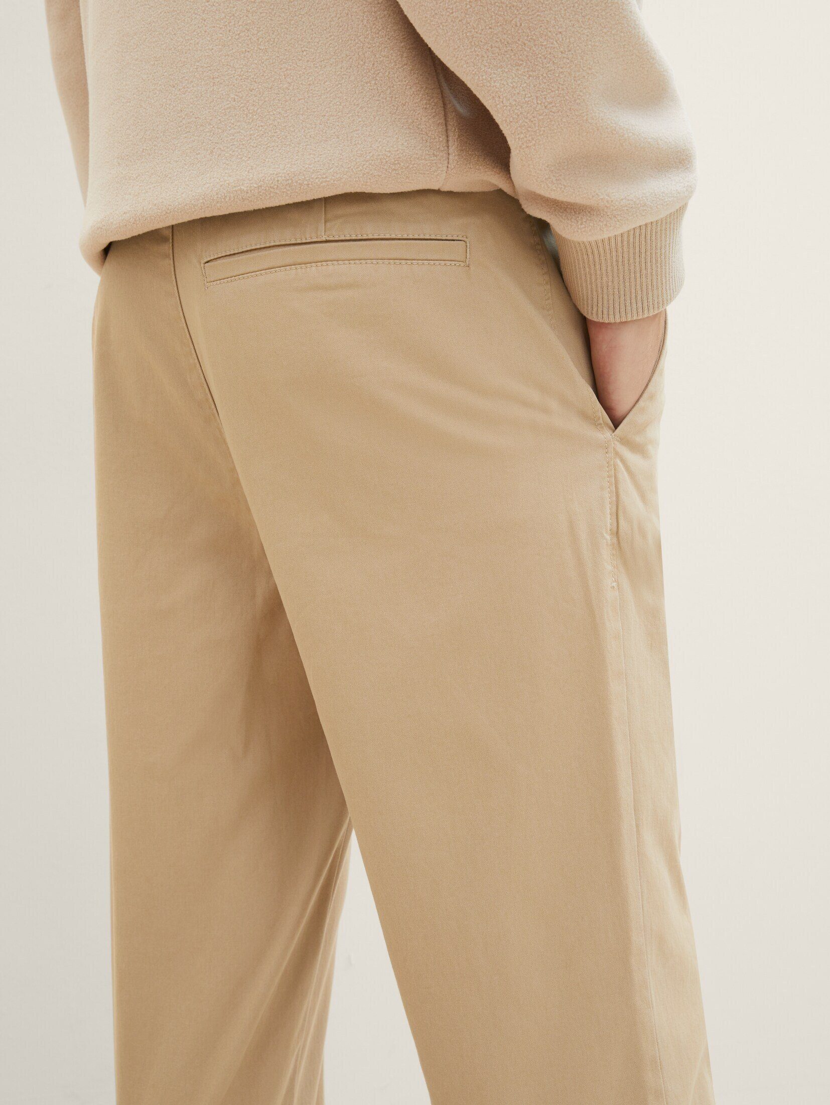 Tapered Denim TOM Beige Smoked TAILOR Chino Chinohose Regular