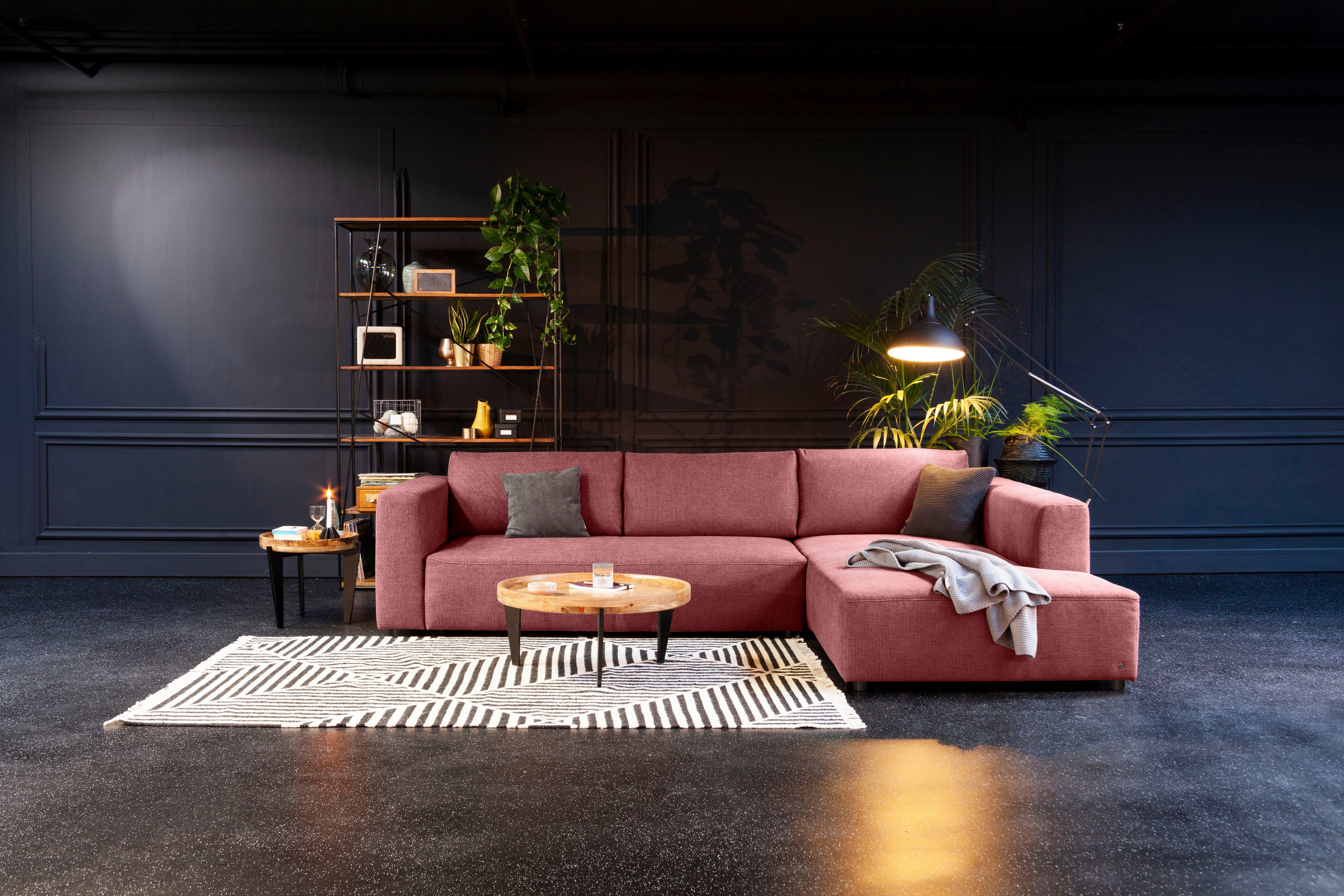 TOM TAILOR HOME Ecksofa HEAVEN STYLE XL, aus der COLORS COLLECTION, wahlweise mit Bettfunktion & Bettkasten