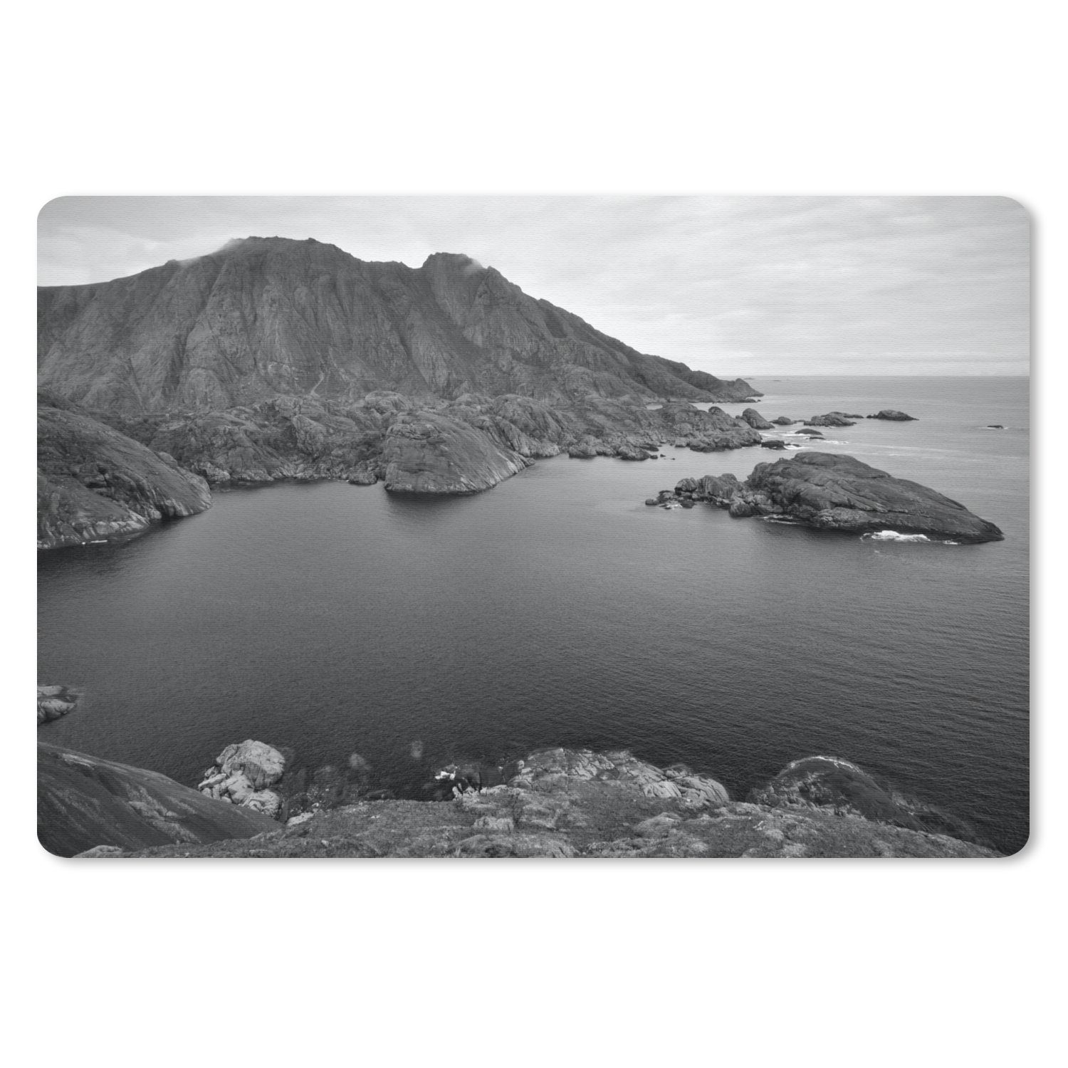 MuchoWow Mauspad (1-St), Büro für Tastatur und Maus, Mousepad Gaming, 60x40 cm