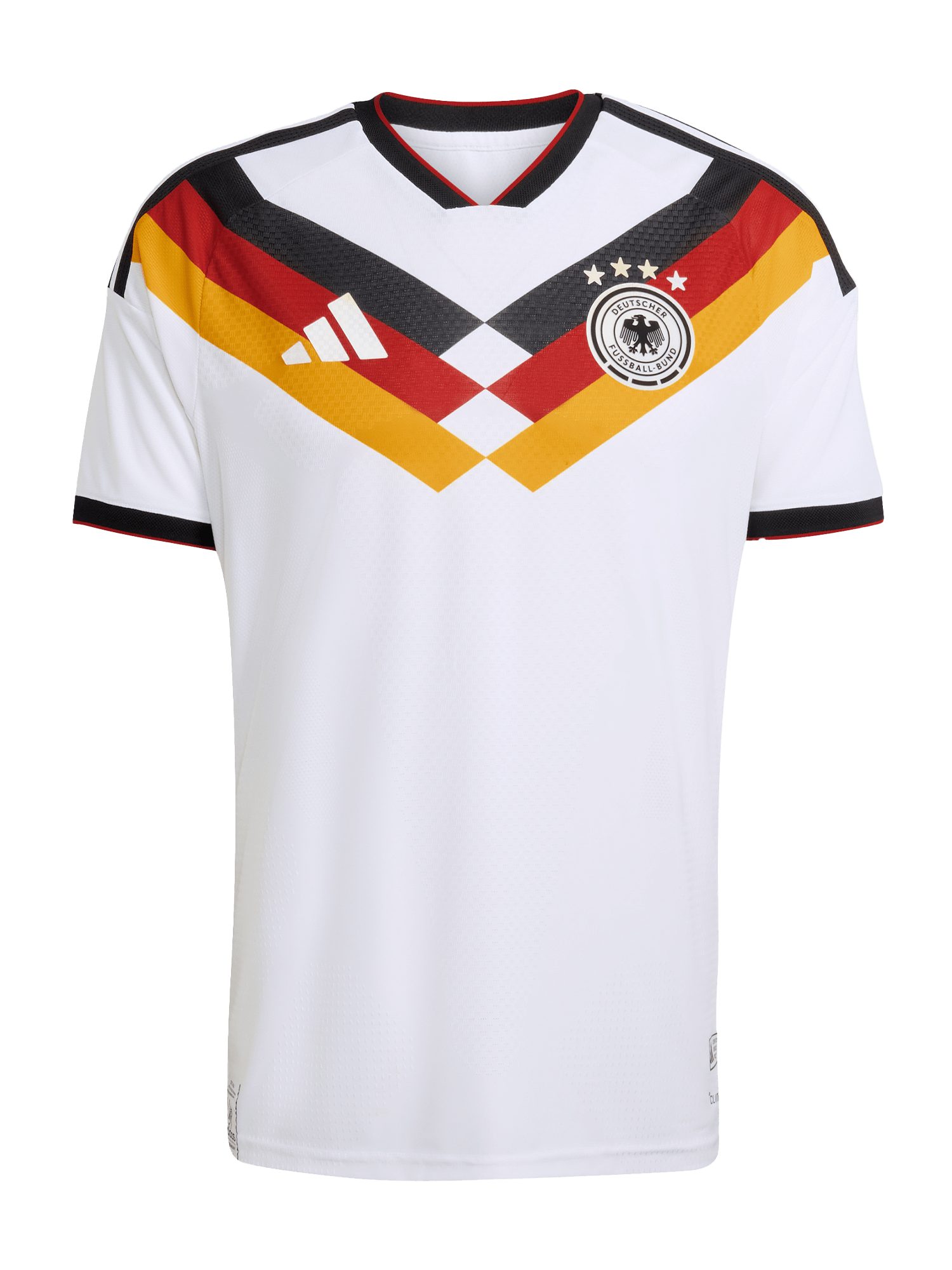 adidas Performance Fußballtrikot FC Bayern München, Trikot DFB Home, Herren, Weiß
