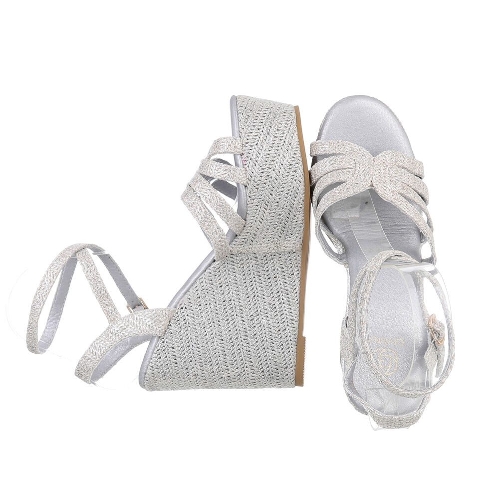 Ital-Design Damen Freizeit Plateausandaletten (86706456) Keilabsatz/Wedge K günstig online kaufen