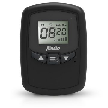 Alecto Babyphone Erweiterung DBX80BKBU für DBX80BK, 3km Reichweite, Steckdosenbetrieben mit Hintergrundlicht (Nachtlicht)