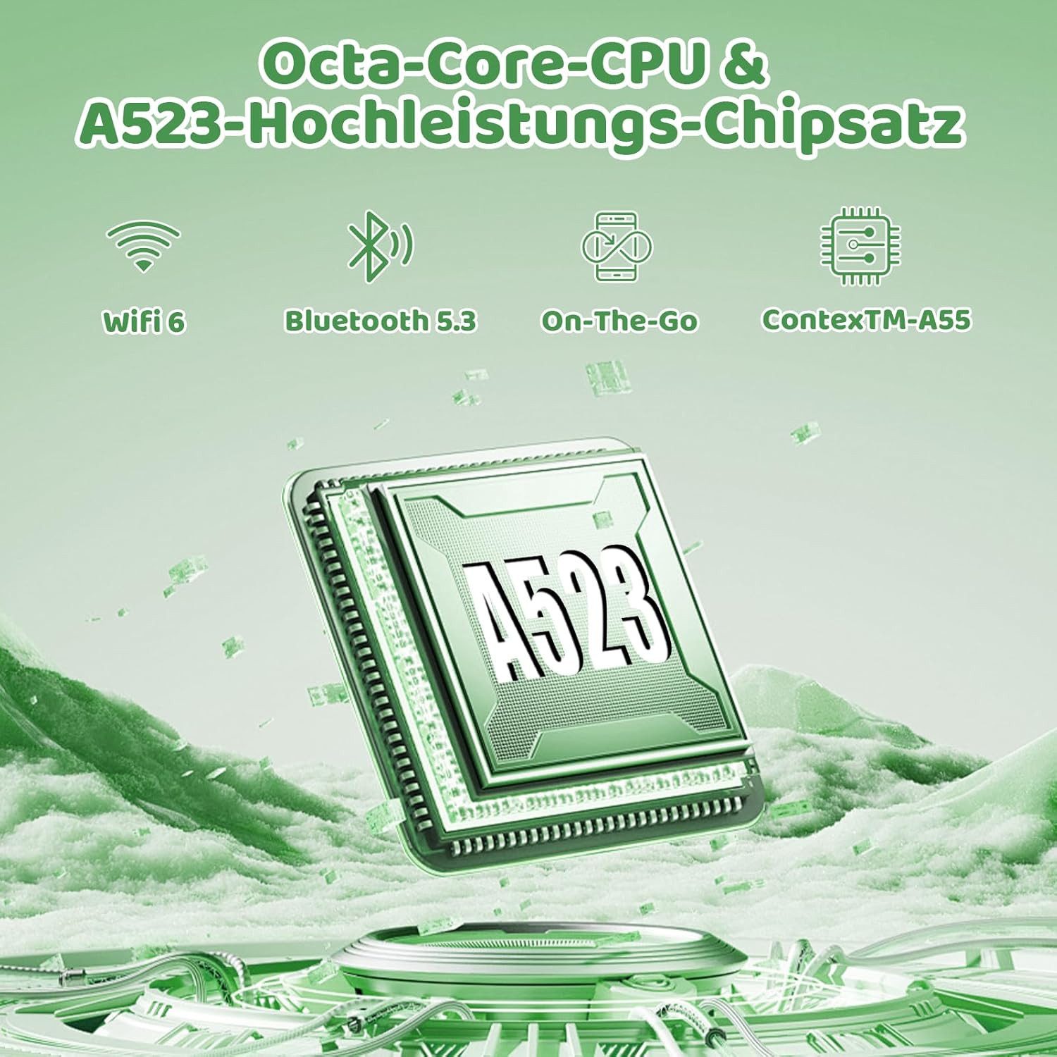 BUFO 10 Zoll Android 15, 20(3+17)GB RAM+64GB, 1280x800 HD IPS, Kinder Tablet (10", 64 GB, Android 15, WiFi 6, Robuste Schutzhülle, Vorinstallierte Lernapps, GMS-Zertifizierung)