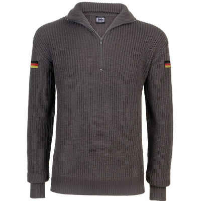 BWuM Strickpullover BWuM Bundeswehr Troyer mit Flaggen